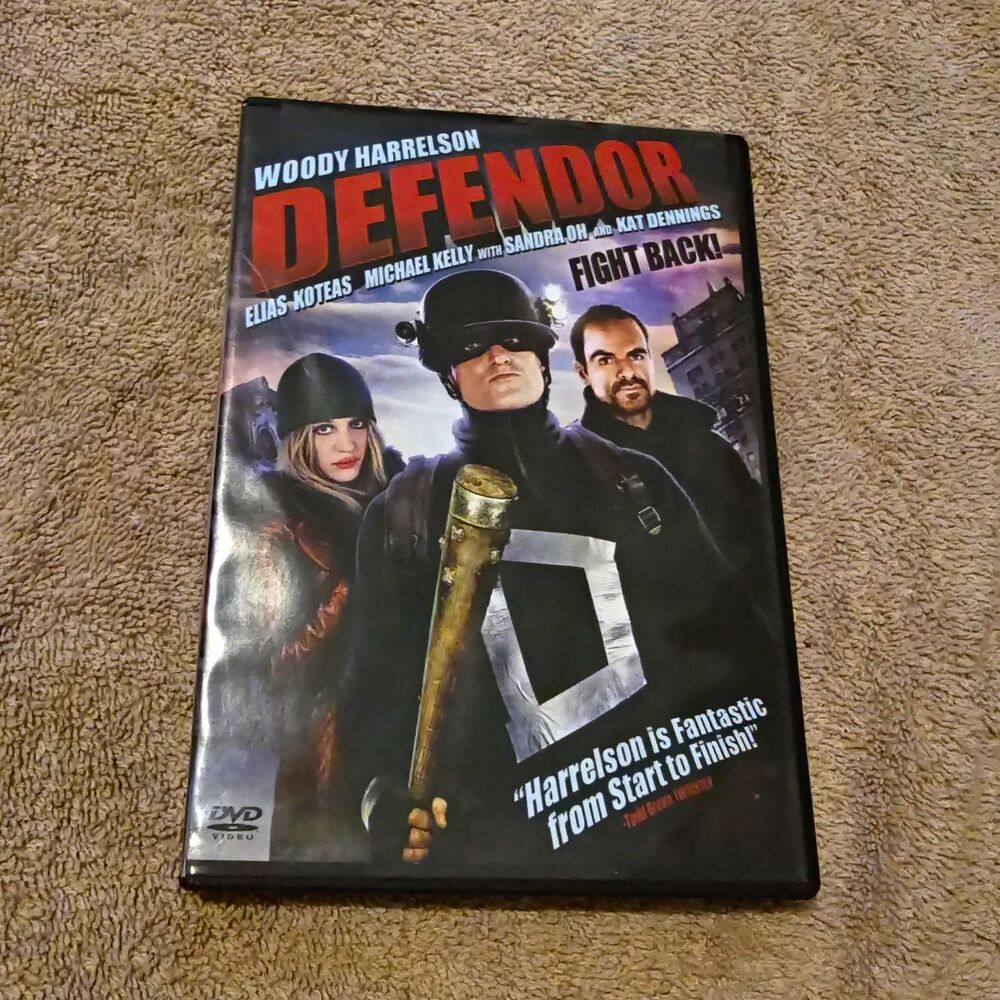 Defendor (DVD, 2009) Woody Harrelson Sandra Oh Peter Stebbings R 101 Min